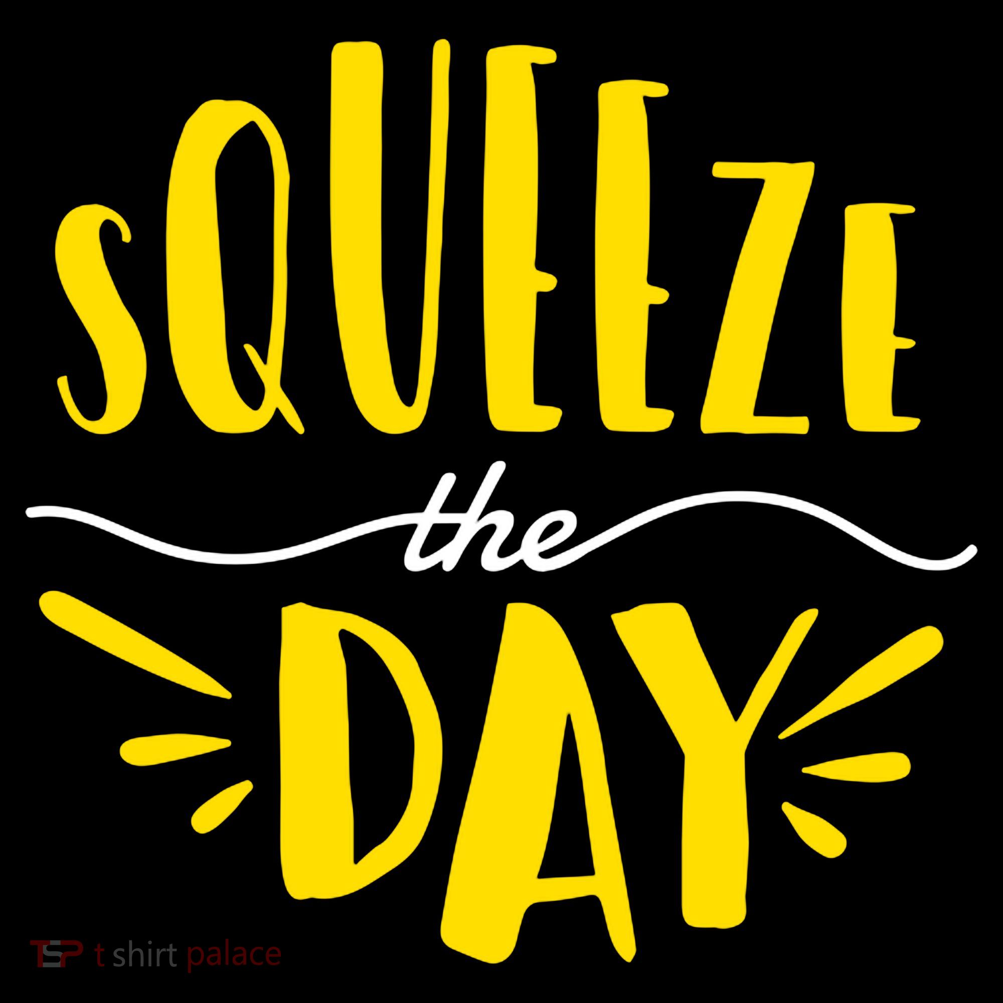 Squeeze The Day Motivation Bucket Hat