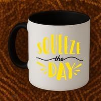 Squeeze The Day Motivation Coffee Mug thumb 2