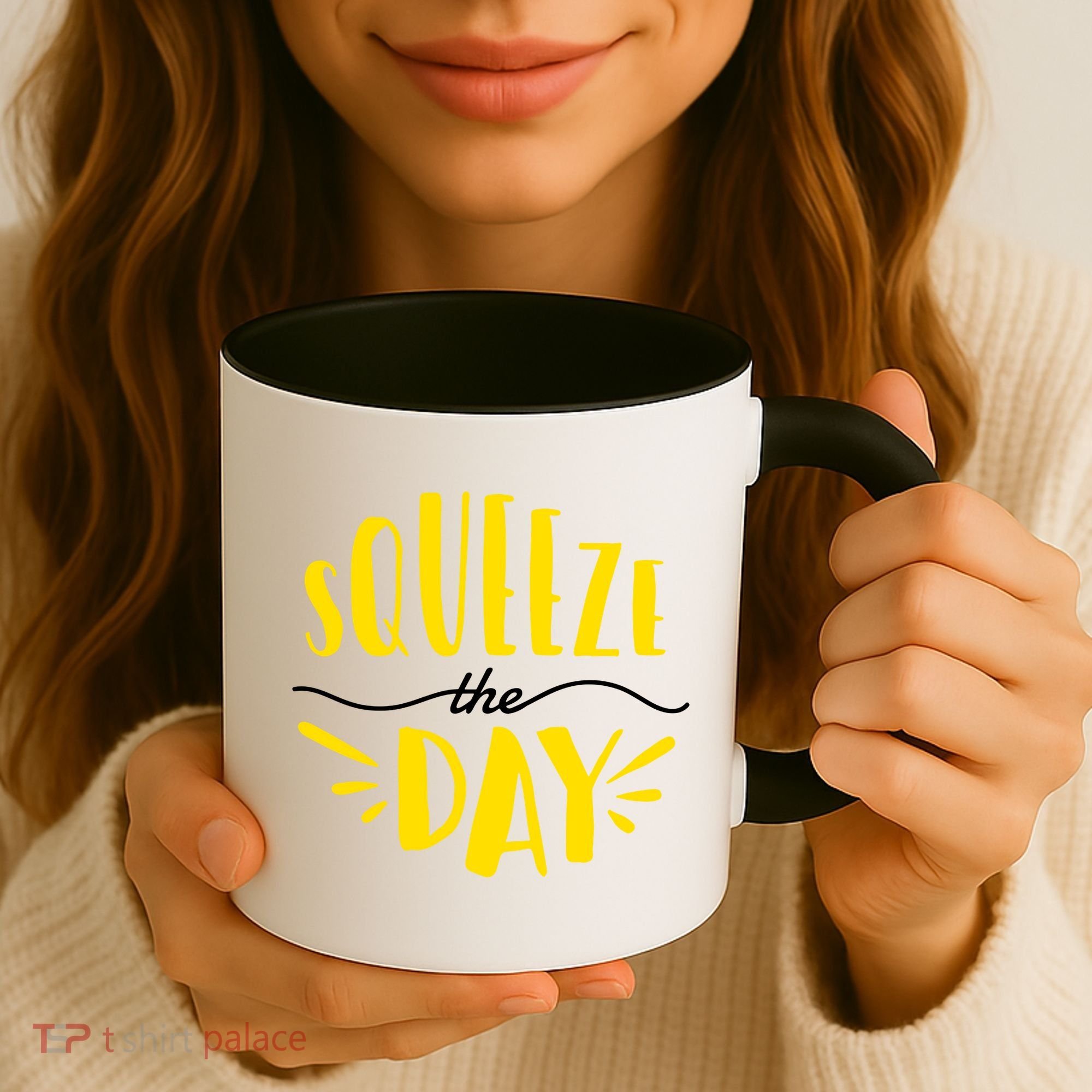 Squeeze The Day Motivation Coffee Mug