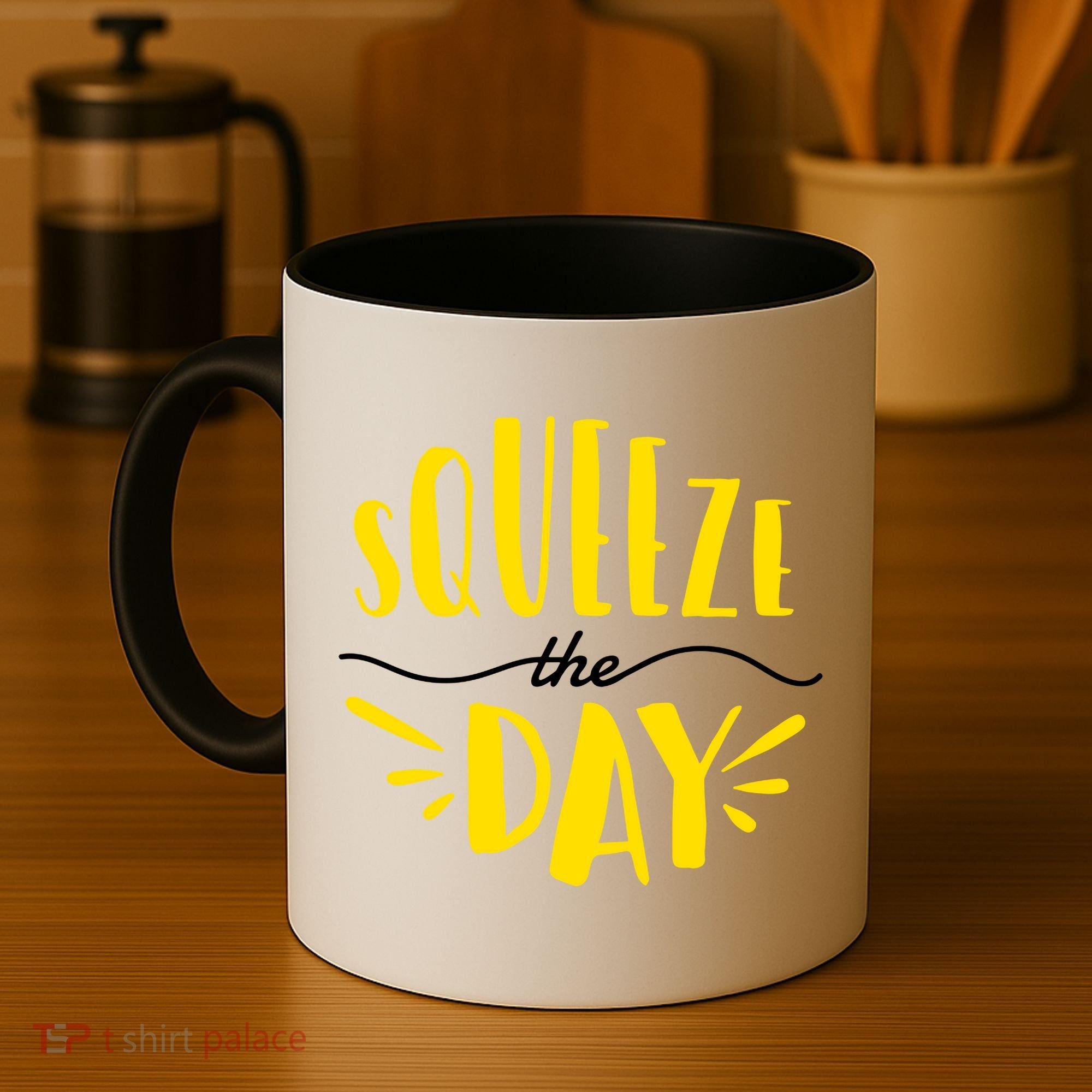 Squeeze The Day Motivation Coffee Mug
