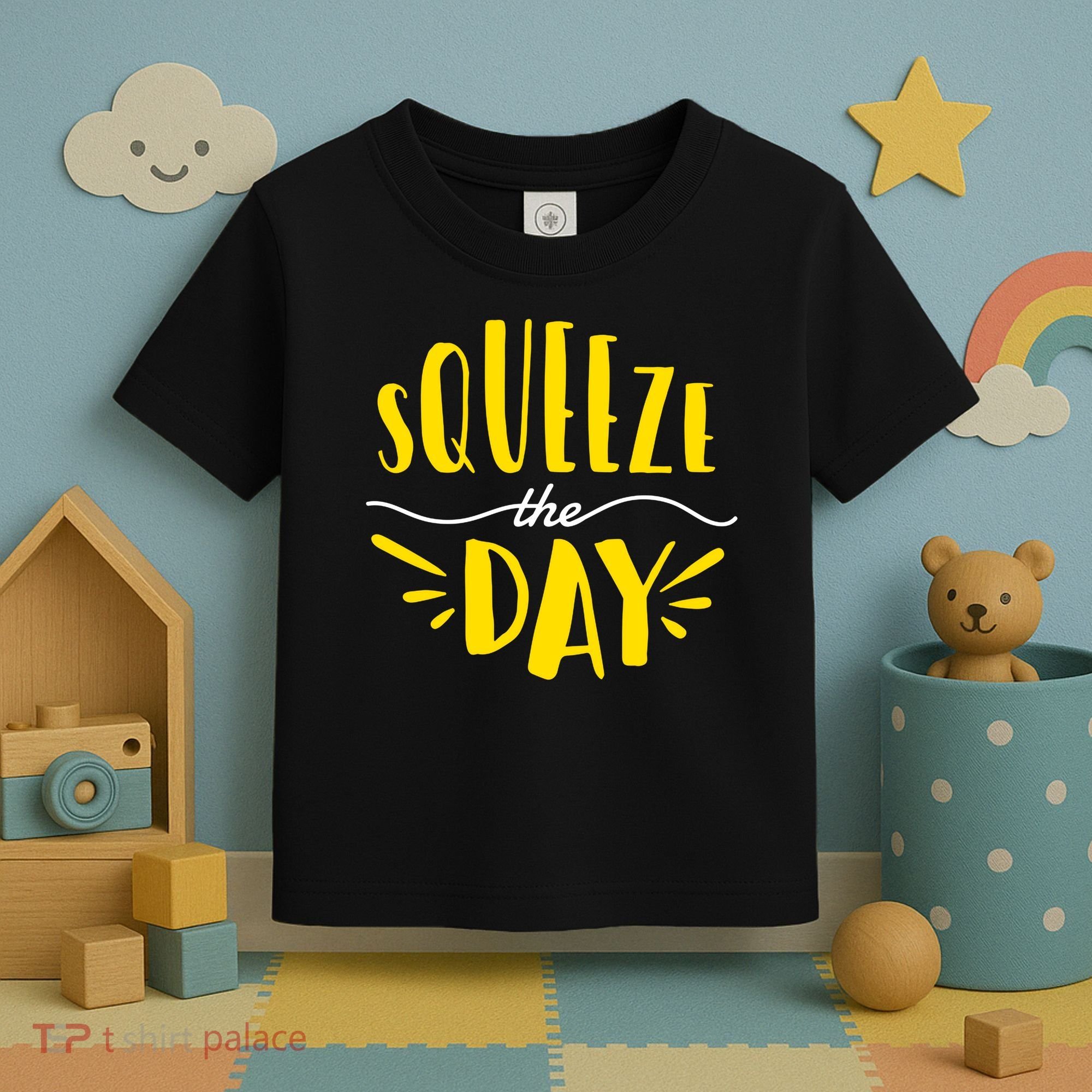 Squeeze The Day Motivation Toddler T-Shirt