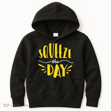 Squeeze The Day Motivation Kids Hoodie