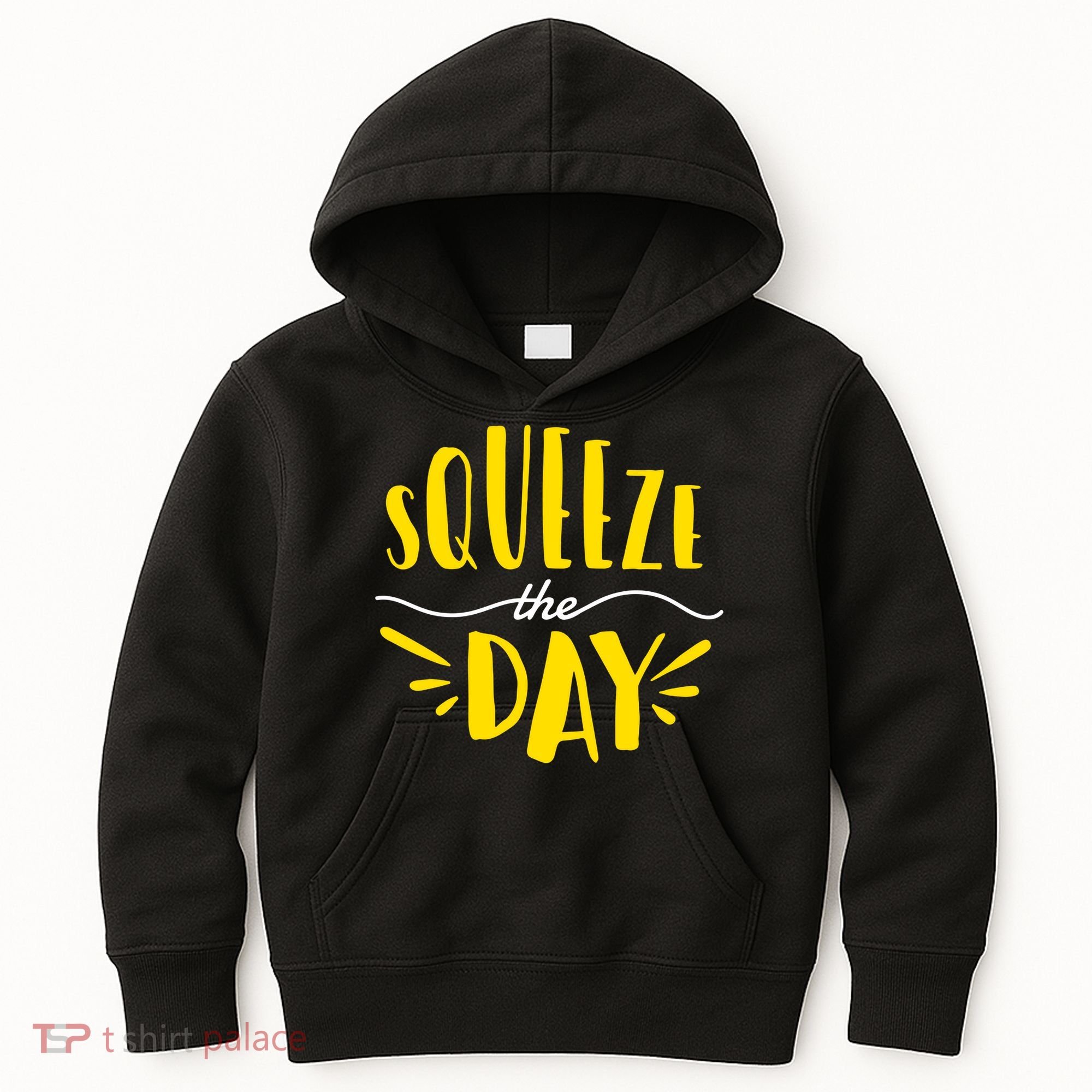 Squeeze The Day Motivation Kids Hoodie