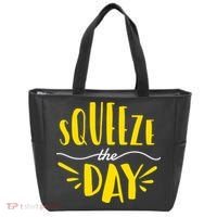 Squeeze The Day Motivation Tote Bag thumb 0