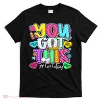 State Testing Day Motivational Teacher Groovy You Got This T-Shirt thumb 0