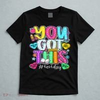 State Testing Day Motivational Teacher Groovy You Got This T-Shirt thumb 5