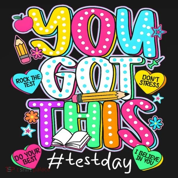 State Testing Day Motivational Teacher Groovy You Got This Women's Hoodie