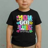 State Testing Day Motivational Teacher Groovy You Got This Toddler T-Shirt thumb 2