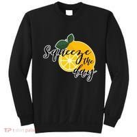 Squeeze The Day Lemon Motivational Sweatshirt thumb 0