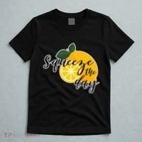 Squeeze The Day Lemon Motivational T-Shirt thumb 5