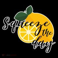 Squeeze The Day Lemon Motivational Bucket Hat thumb 4