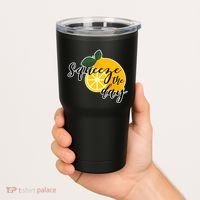 Squeeze The Day Lemon Motivational Tumbler thumb 2