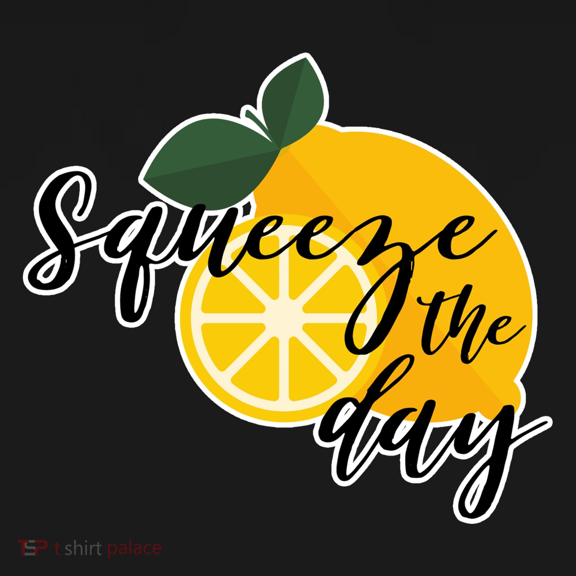 Squeeze The Day Lemon Motivational Ornament