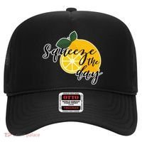 Squeeze The Day Lemon Motivational Hat thumb 0