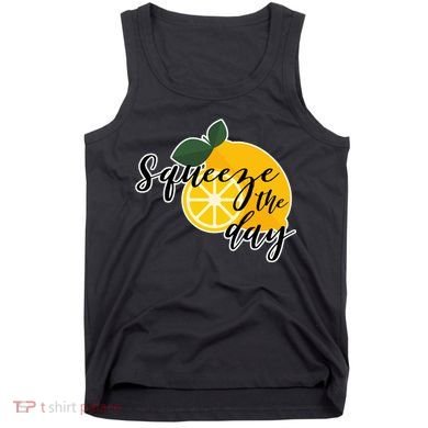 Squeeze The Day Lemon Motivational Tank Top