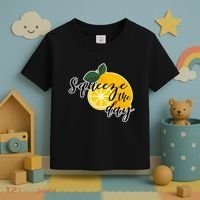 Squeeze The Day Lemon Motivational Toddler T-Shirt thumb 3