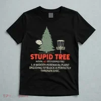 Stupid Tree Disc Golf For A King T-Shirt thumb 5