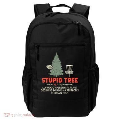 Stupid Tree Disc Golf For A King Backpack