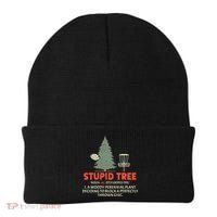 Stupid Tree Disc Golf For A King Beanie thumb 0