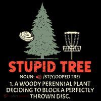 Stupid Tree Disc Golf For A King Women's Tank Top thumb 5