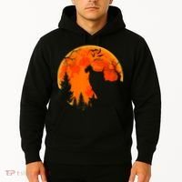 Scottish Terrier Dog And Moon Halloween Costume Dog Lover Hoodie thumb 2
