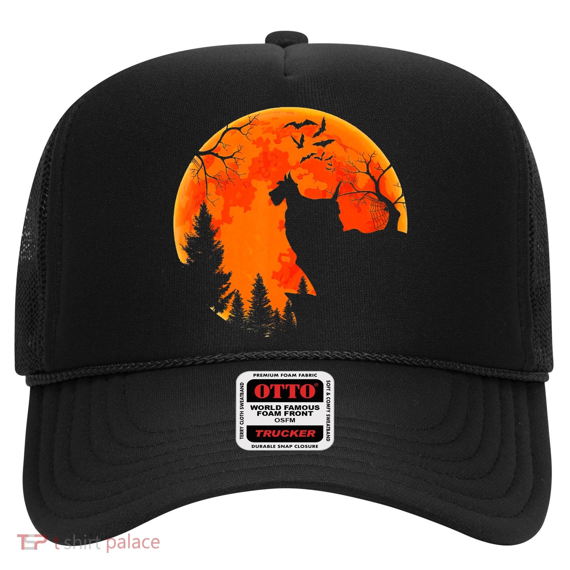 Scottish Terrier Dog And Moon Halloween Costume Dog Lover Hat
