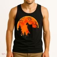 Scottish Terrier Dog And Moon Halloween Costume Dog Lover Tank Top thumb 3