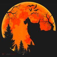 Scottish Terrier Dog And Moon Halloween Costume Dog Lover Visor thumb 3