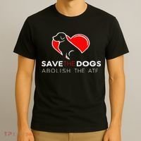 Save The Dogs Abolish The Atf T-Shirt thumb 3