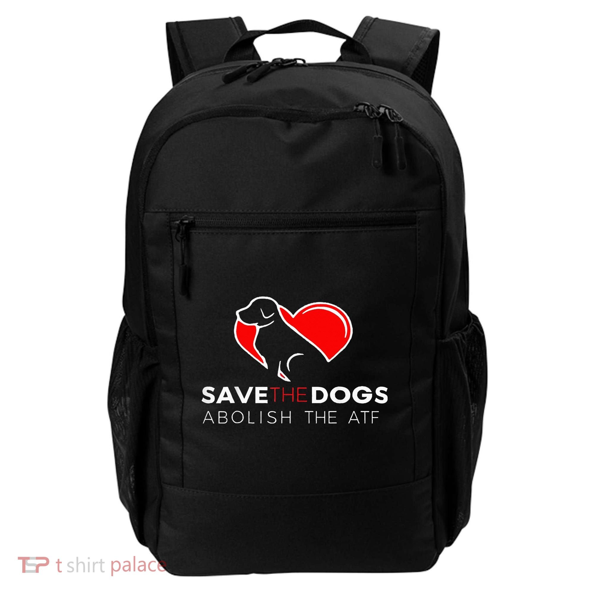 Save The Dogs Abolish The Atf Backpack