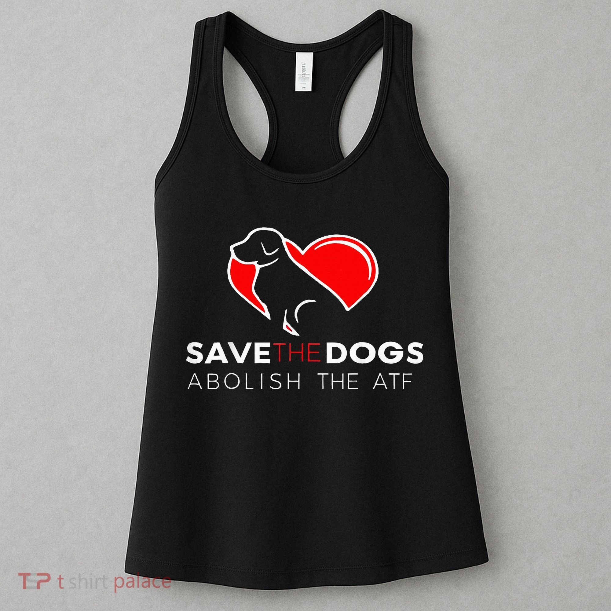 Save The Dogs Abolish The Atf Women's Tank Top