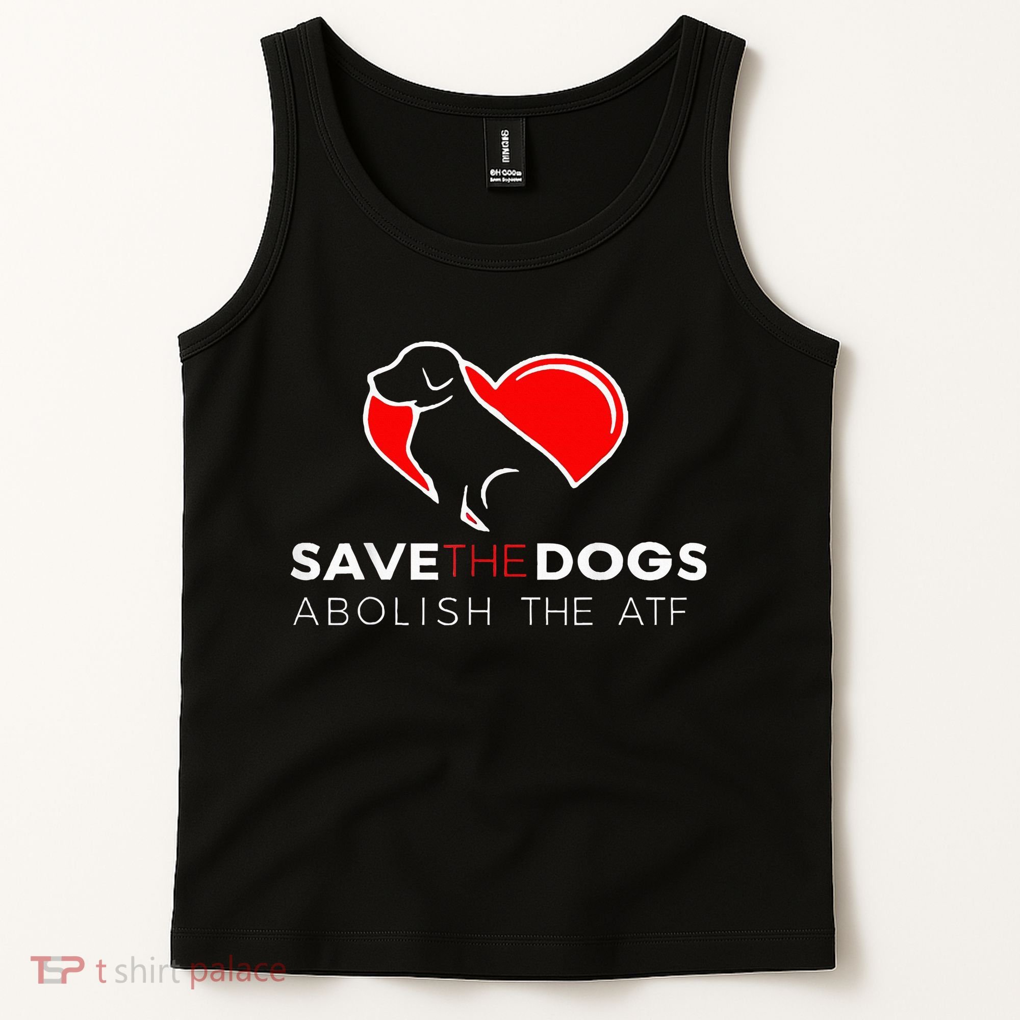 Save The Dogs Abolish The Atf Tank Top