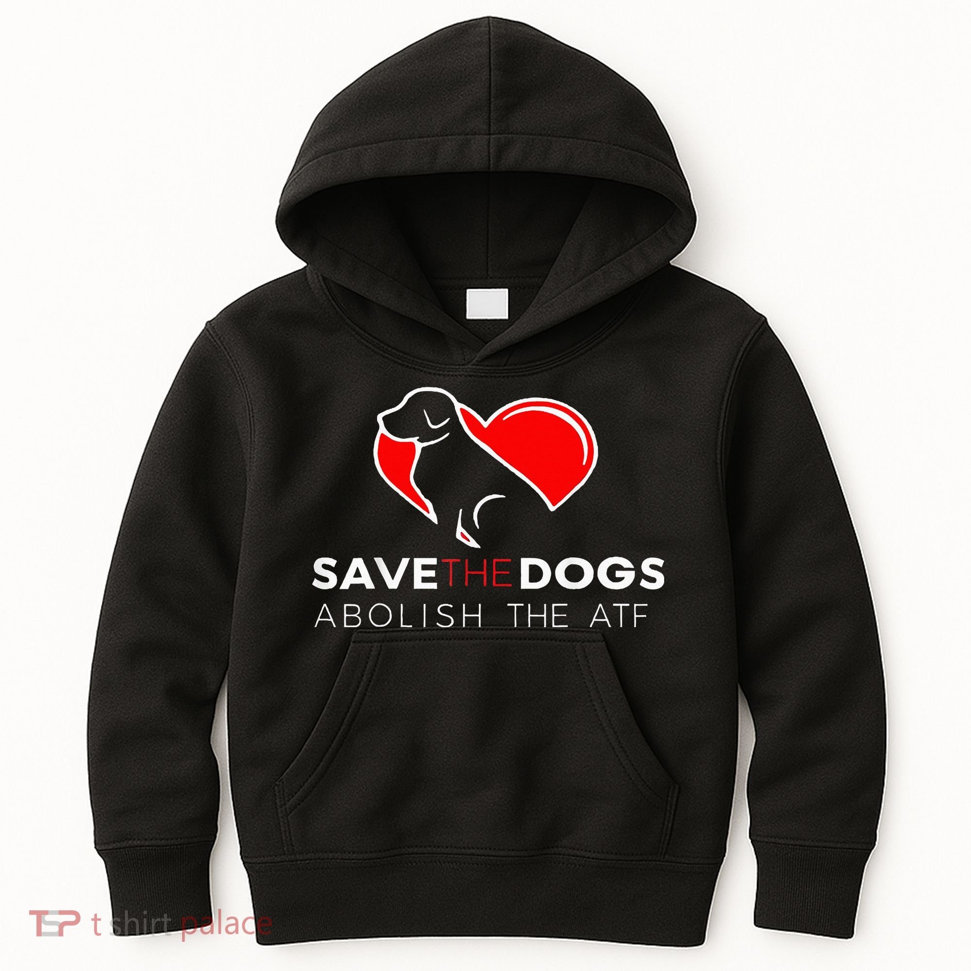Save The Dogs Abolish The Atf Kids Hoodie