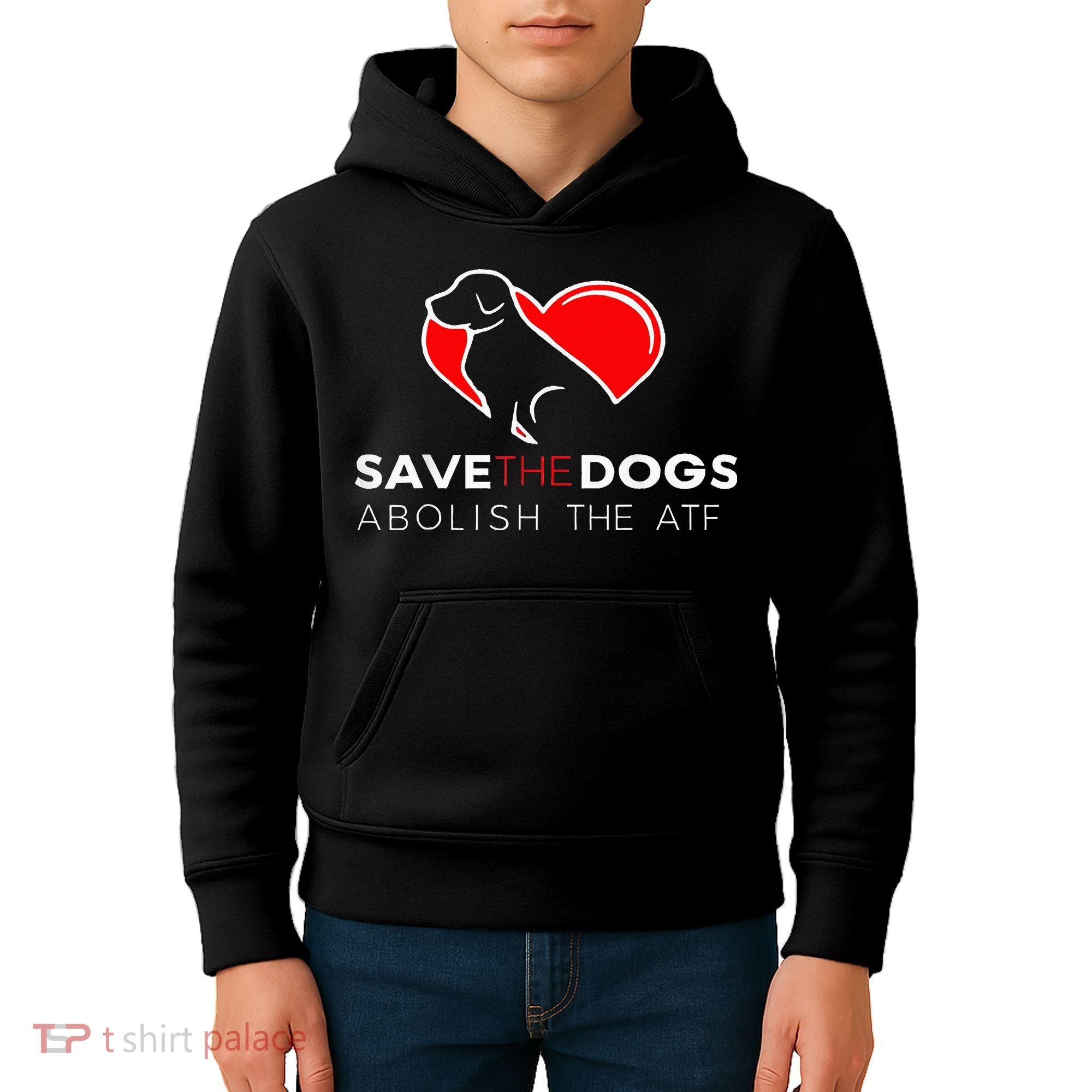 Save The Dogs Abolish The Atf Kids Hoodie