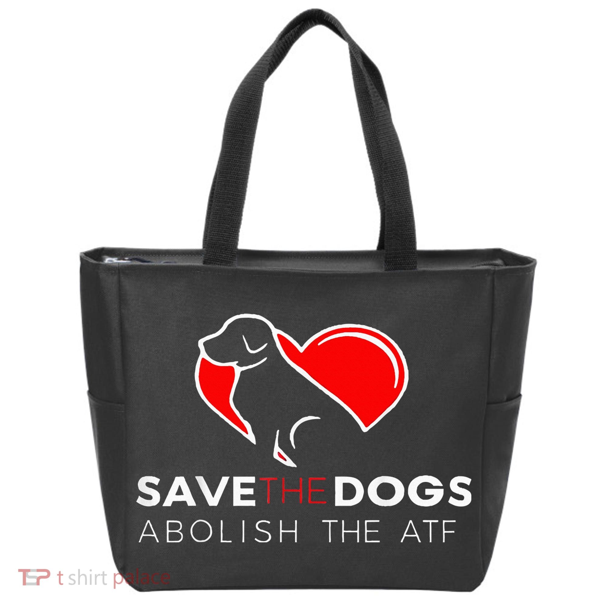 Save The Dogs Abolish The Atf Tote Bag