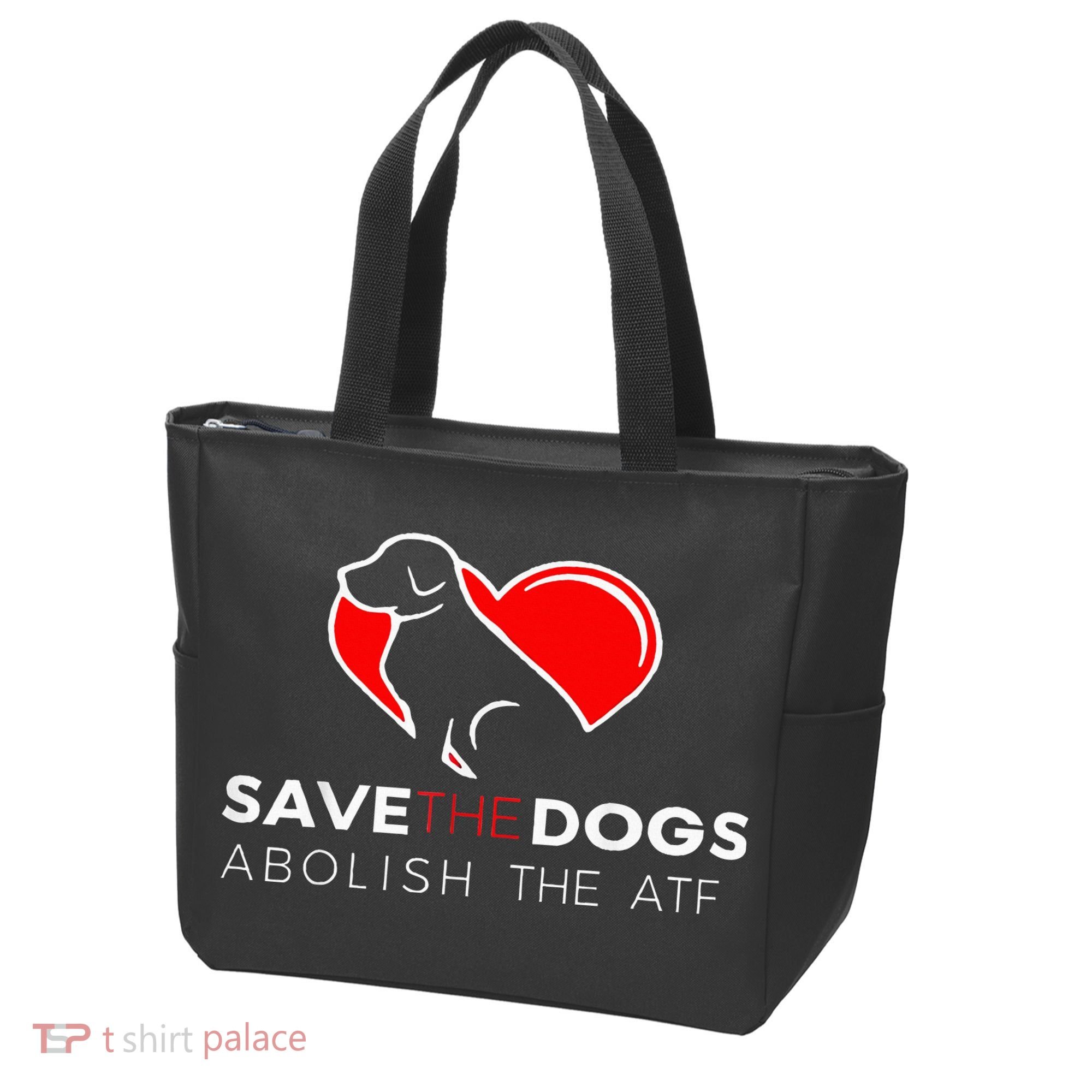 Save The Dogs Abolish The Atf Tote Bag