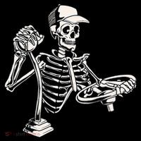 Skeleton Truck Driver Funny Big Trucking Trucker Women's Hoodie thumb 2