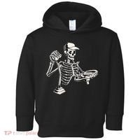 Skeleton Truck Driver Funny Big Trucking Trucker Toddler Hoodie thumb 0