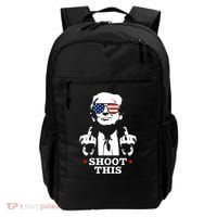 Shoot This Donald Trump You Missed Backpack thumb 0