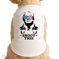 Shoot This Donald Trump You Missed Doggie Tank thumb 0