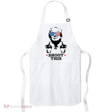 Shoot This Donald Trump You Missed Apron