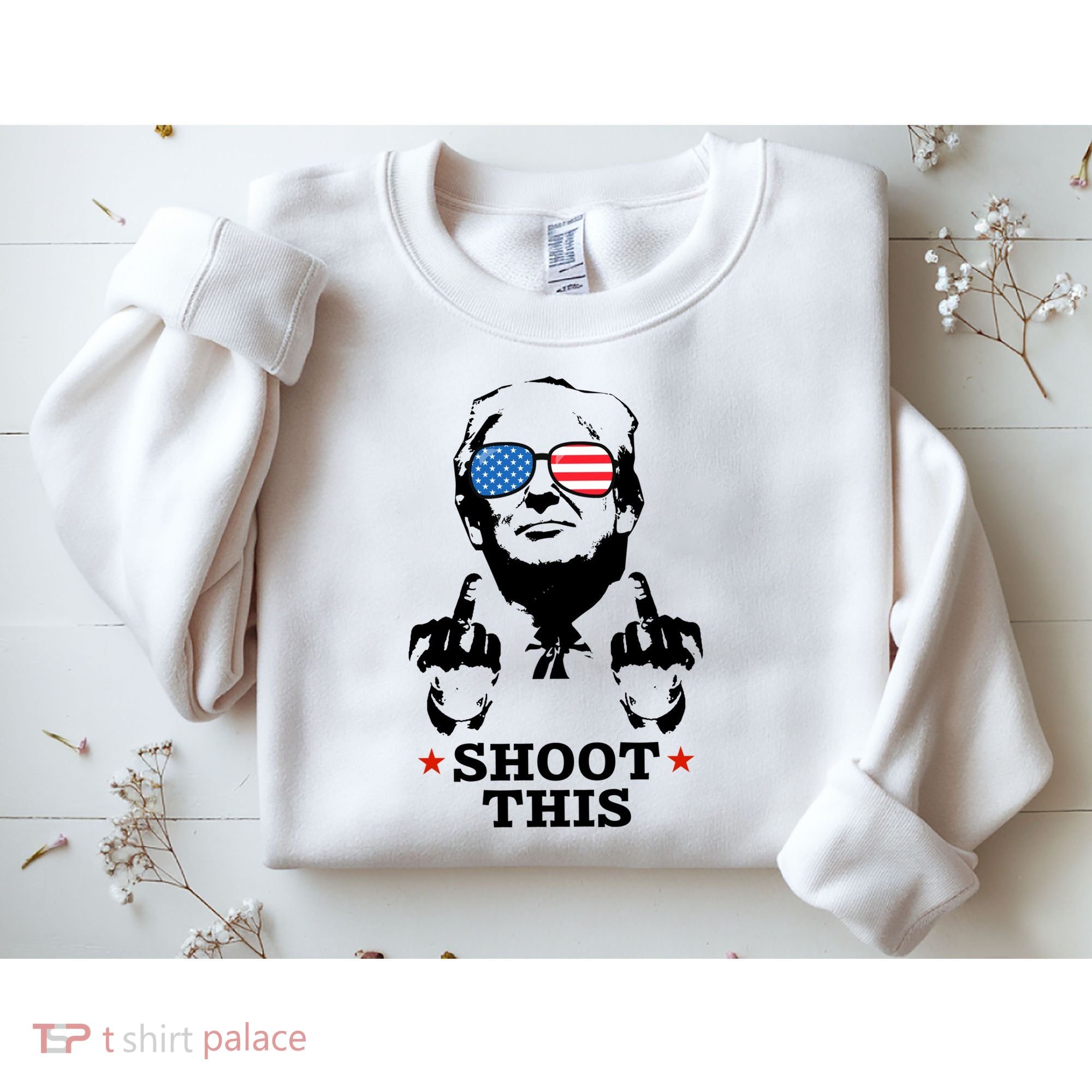 Shoot This Donald Trump You Missed Sweatshirt