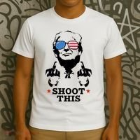 Shoot This Donald Trump You Missed T-Shirt thumb 3