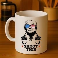Shoot This Donald Trump You Missed Coffee Mug thumb 4