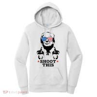 Shoot This Donald Trump You Missed Women's Hoodie thumb 0