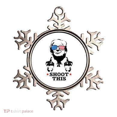 Shoot This Donald Trump You Missed Ornament