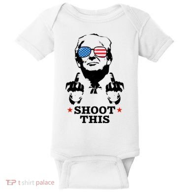 Shoot This Donald Trump You Missed Baby Bodysuit