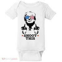 Shoot This Donald Trump You Missed Baby Bodysuit thumb 0