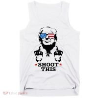 Shoot This Donald Trump You Missed Tank Top thumb 0