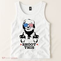 Shoot This Donald Trump You Missed Tank Top thumb 2